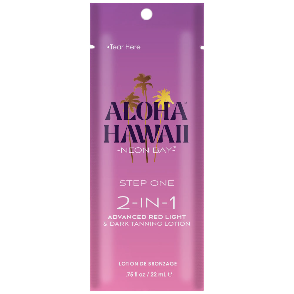 Tan Inc Aloha Hawaii Neon Bay