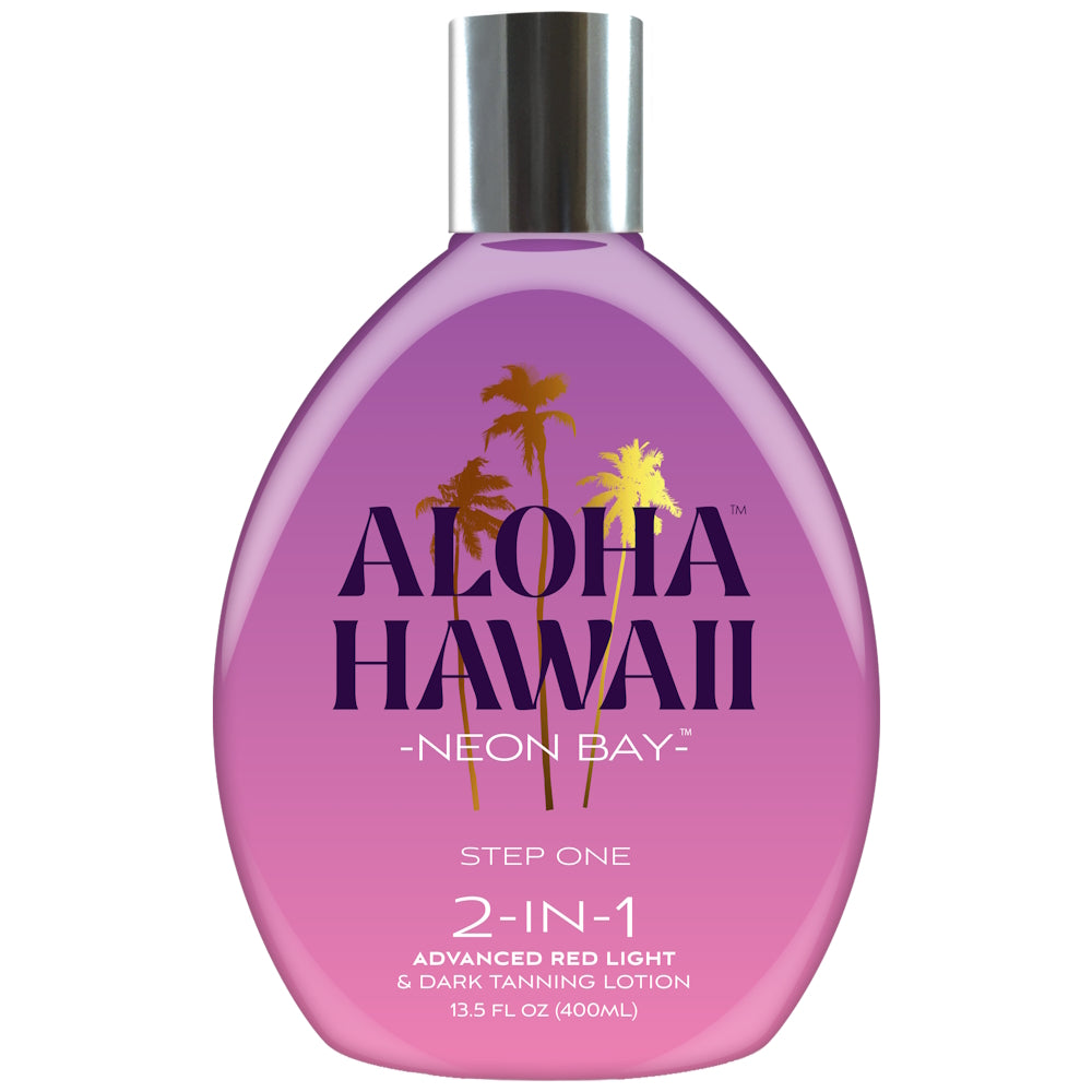 Tan Inc Aloha Hawaii Neon Bay