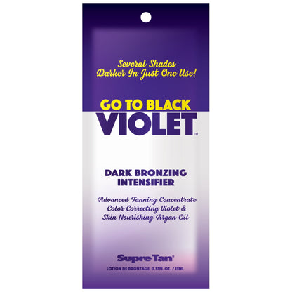 Supre Tan Go To Black Violet Dark Bronzing Intensifier