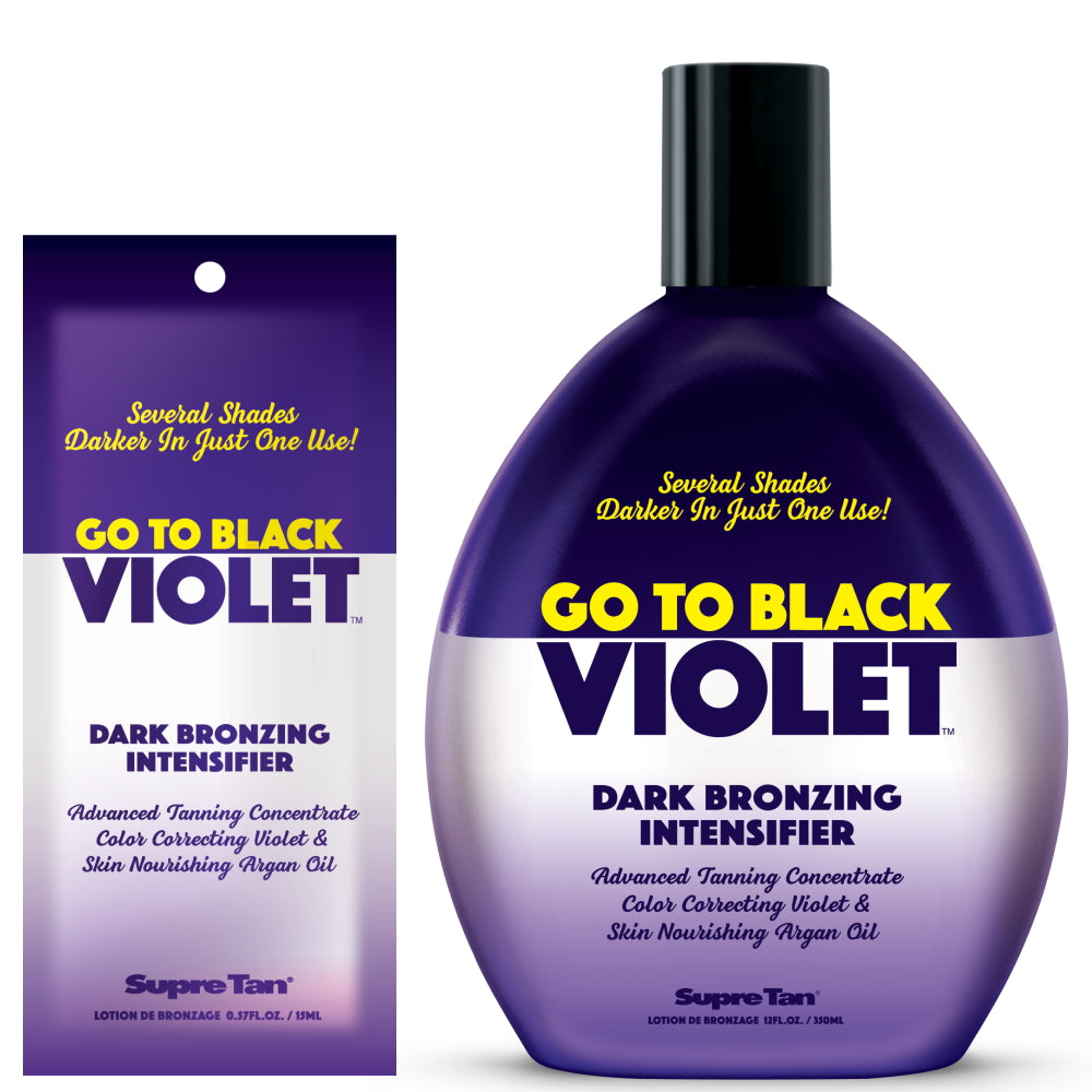 Supre Tan Go To Black Violet Dark Bronzing Intensifier