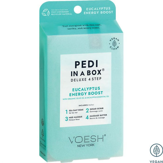 Voesh Pedi in a Box 4 Step, Eucalyptus Energy Boost