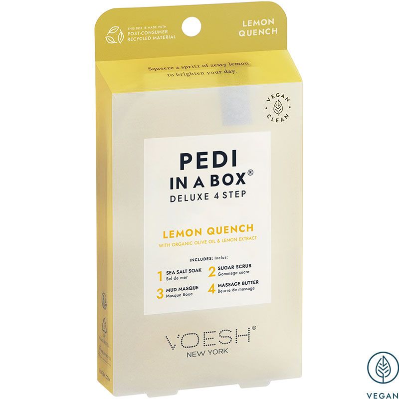 Voesh Pedi in a Box 4 Step, Lemon Quench