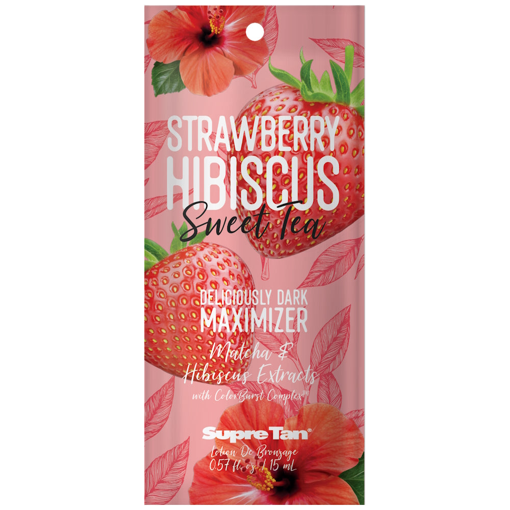 Supre Tan Strawberry Hibiscus Sweet Tea