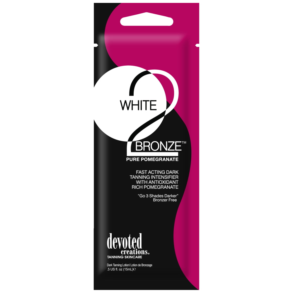 Devoted Creations White 2 Bronze Pure Pomegranate