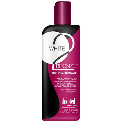 Devoted Creations White 2 Bronze Pure Pomegranate