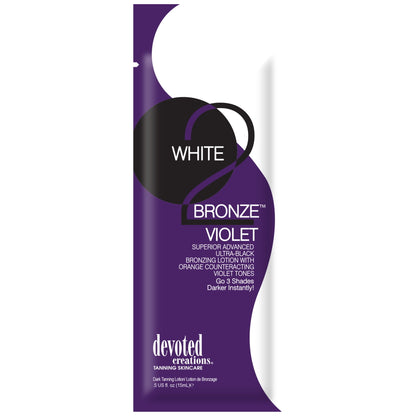 Devoted Creations White 2 Bronze Violet