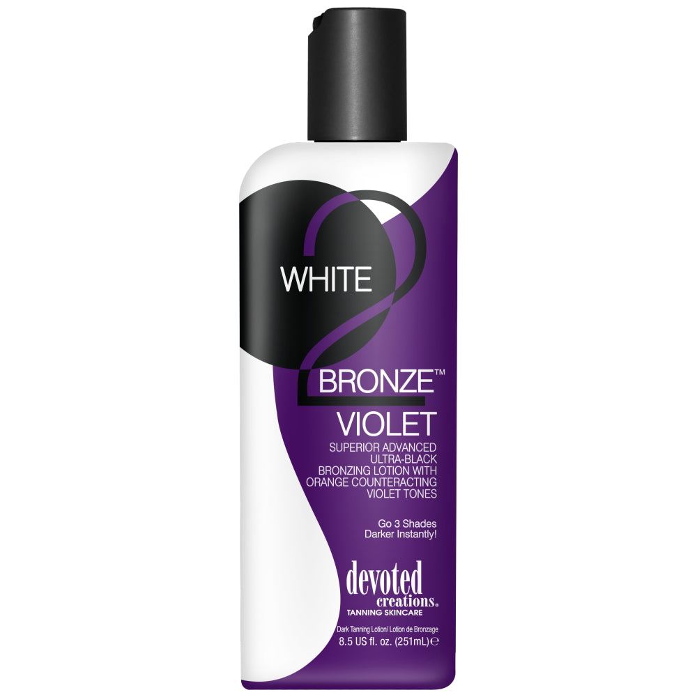 Devoted Creations White 2 Bronze Violet